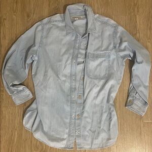 Outerknown Sky Blue Casual Shirt